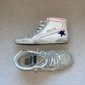 Golden goose sneakers style- slide